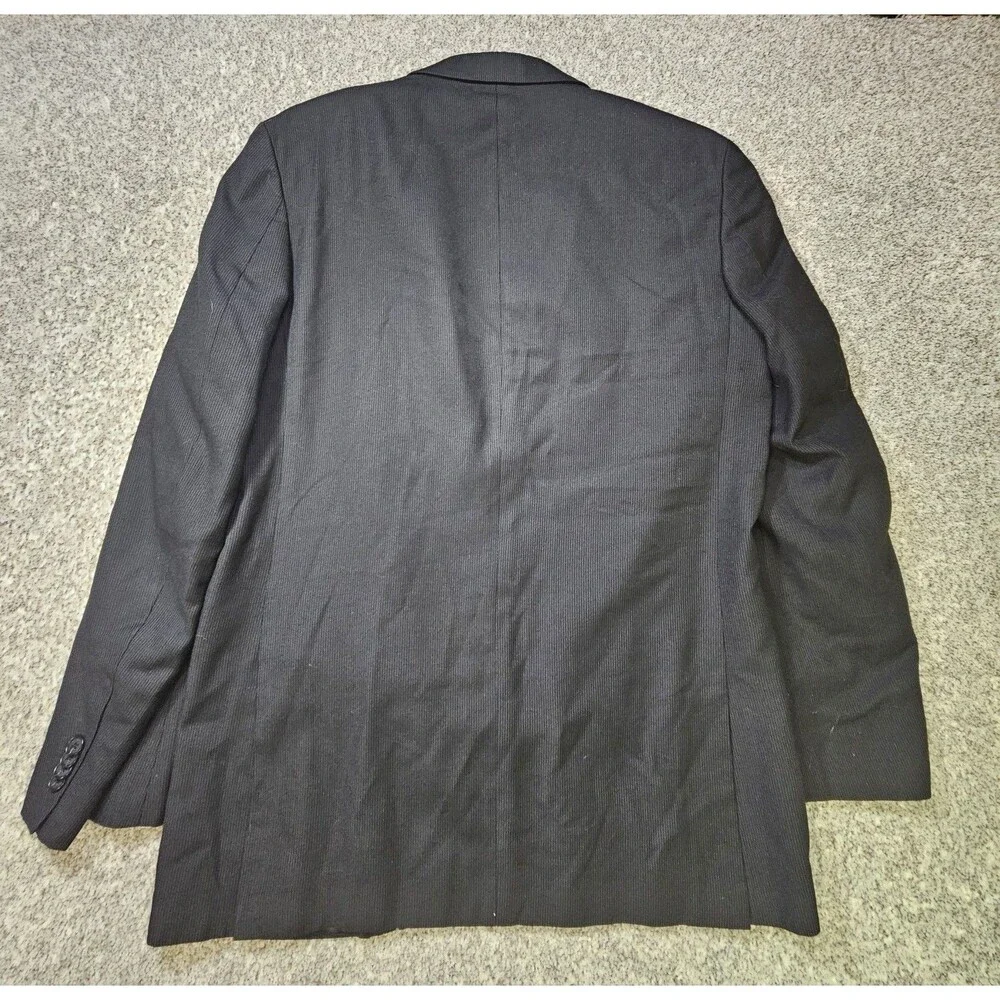 Kenneth Cole Reaction Unlisted Mens‎  Suit Jacket Blazer 42 L 35 W Black